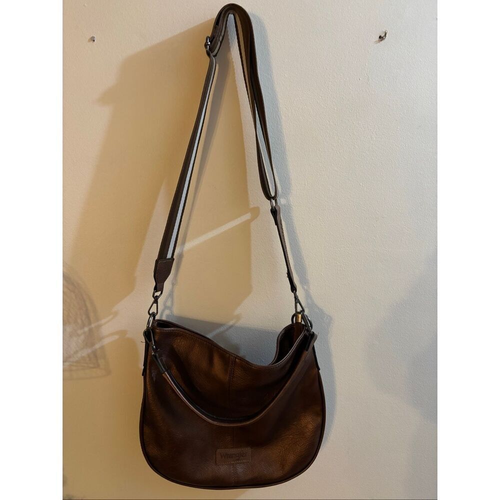 Wrangler Brown Leather Purse